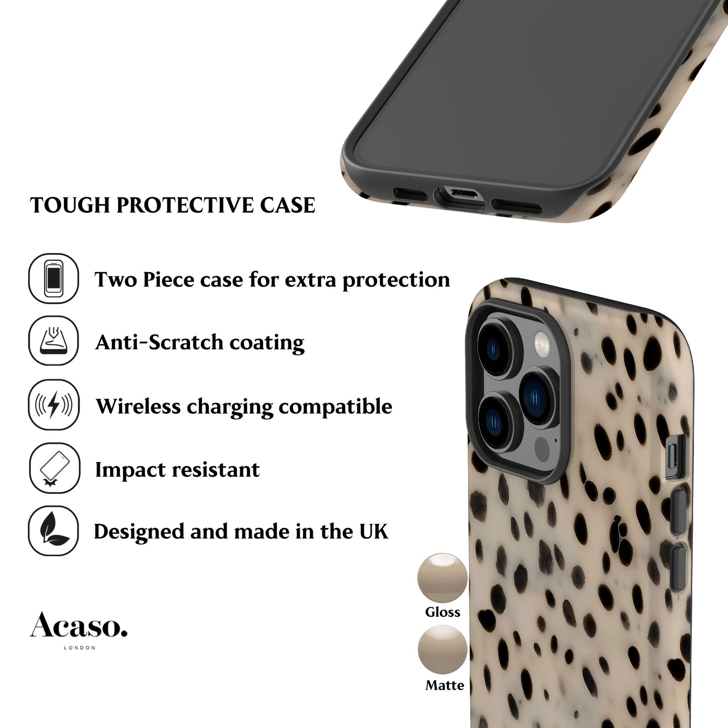 Light Bambi Spots Phone Case
