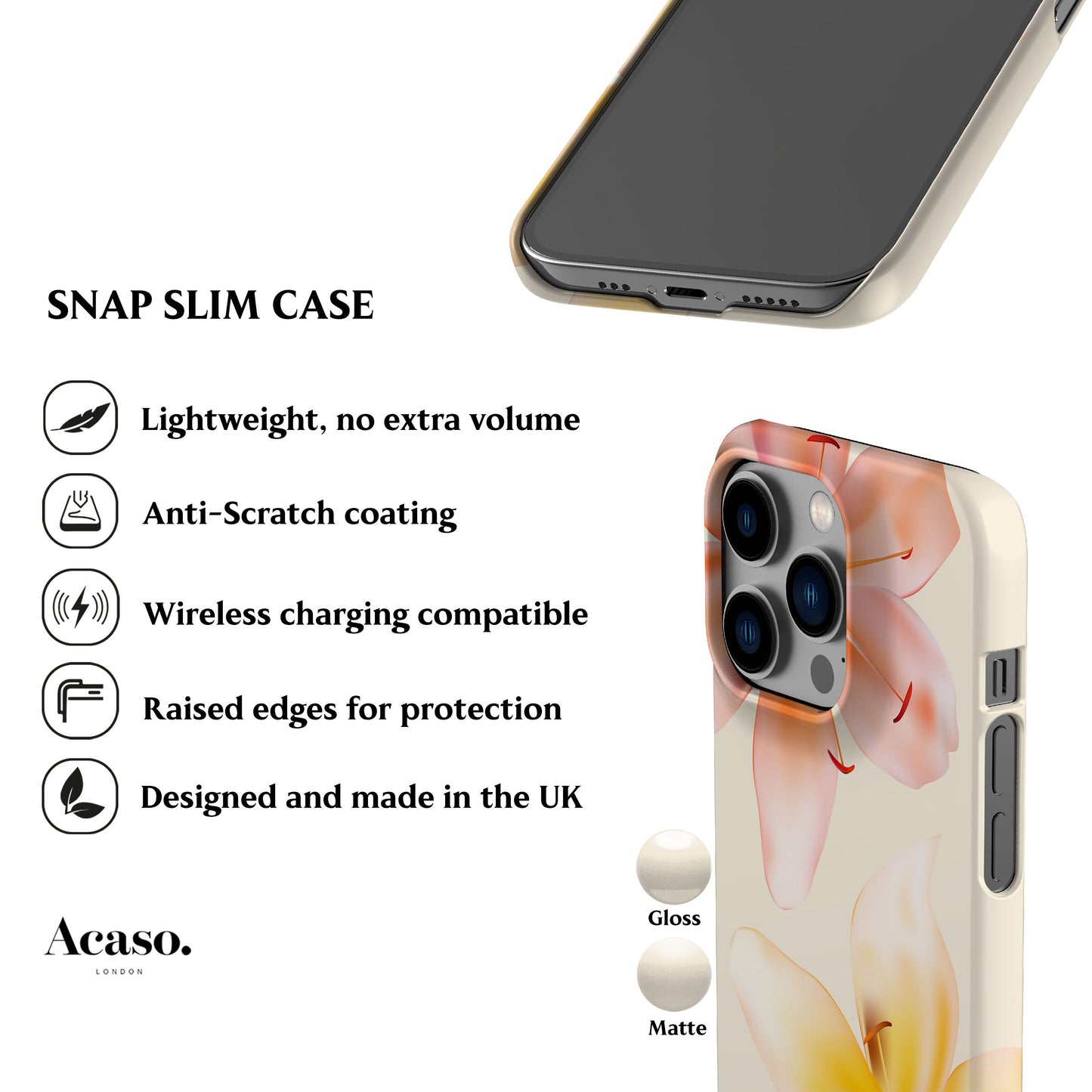 Lily Flower Phone Case