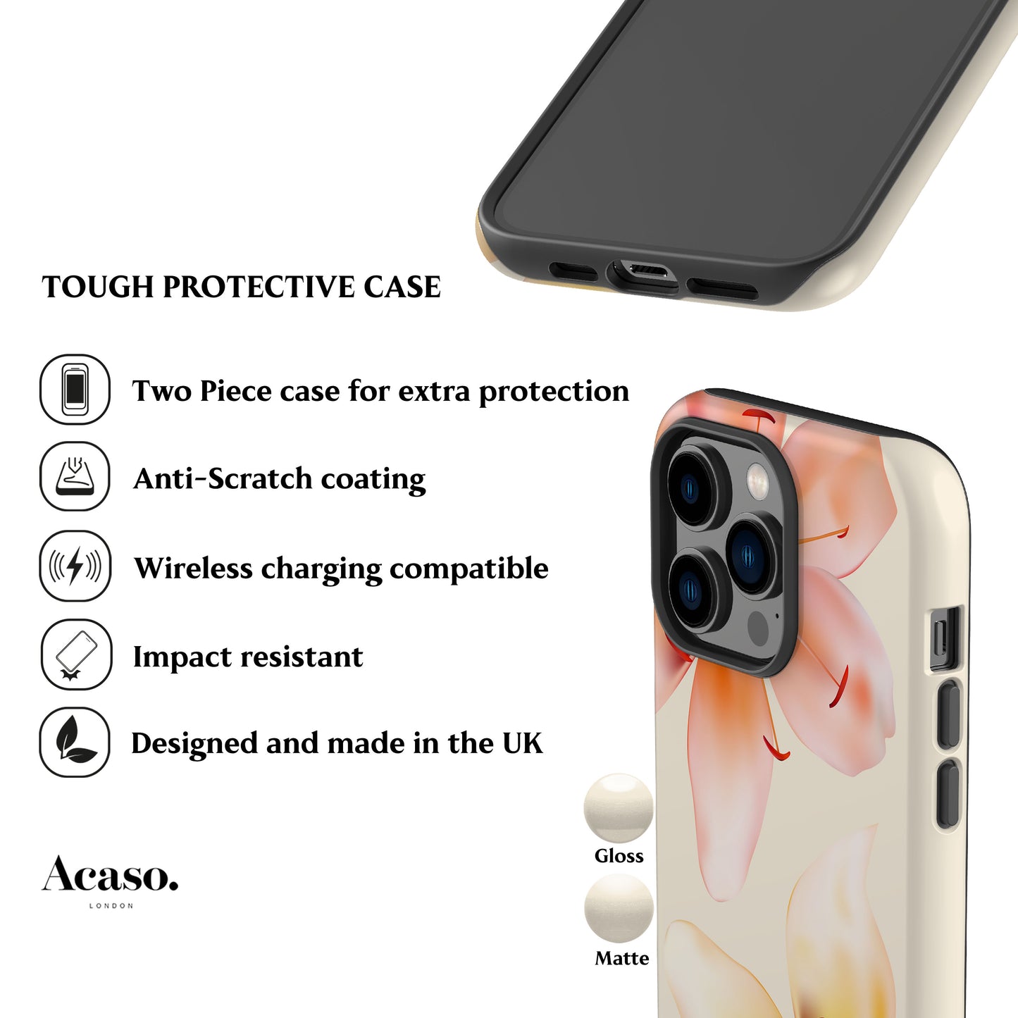 Lily Flower Phone Case