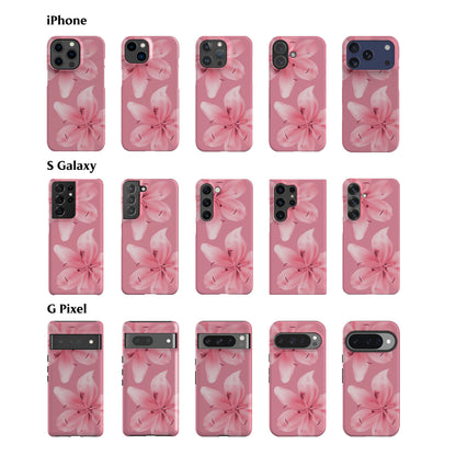 Lily Flower Dust Pink Phone Case