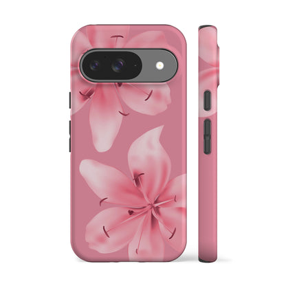 Lily Flower Dust Pink Phone Case