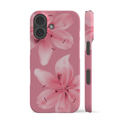 Lily Flower Dust Pink Phone Case