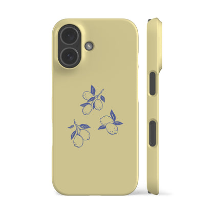 Butter Yellow Lemons Phone Case