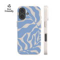 Blue Leafy Eco-Friendly Phone Case