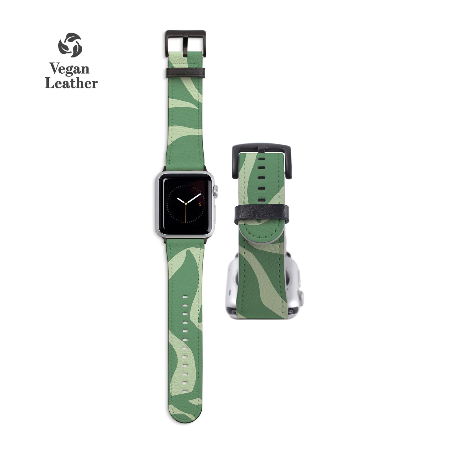 LINNEA INSPIRED Leaf Green Apple Watch Strap