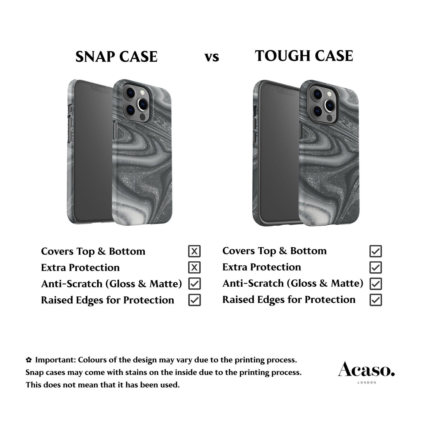 Liquid Silver Phone Case