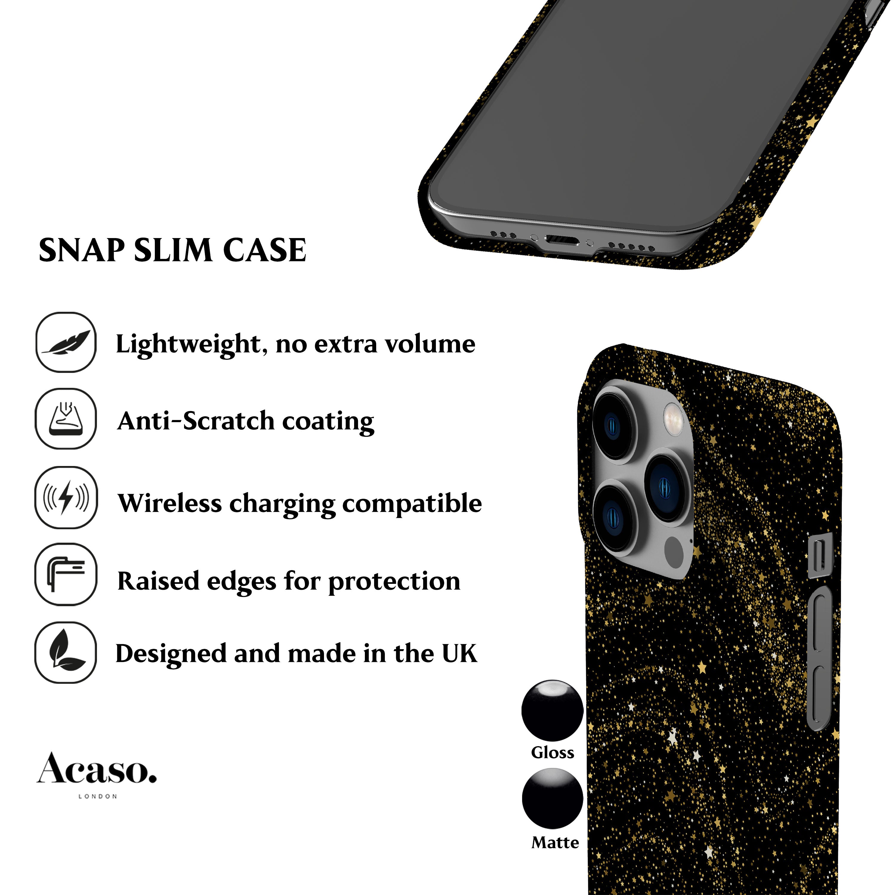Liquid Stars Phone Case