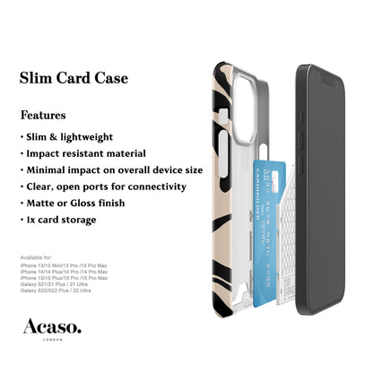 Liquid Marble Slim Card Case