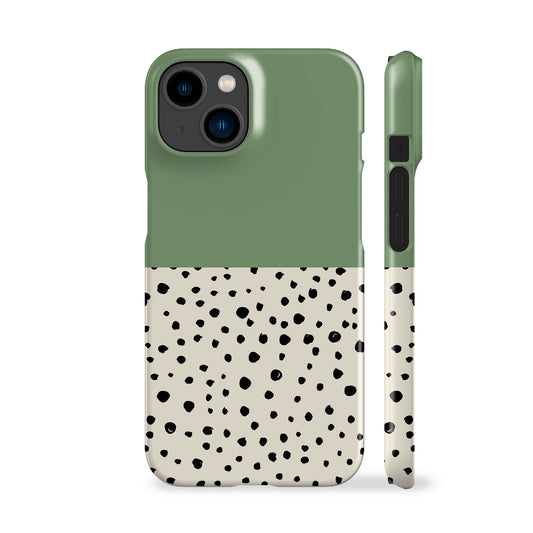 Liv Geo Dots Green Phone Case