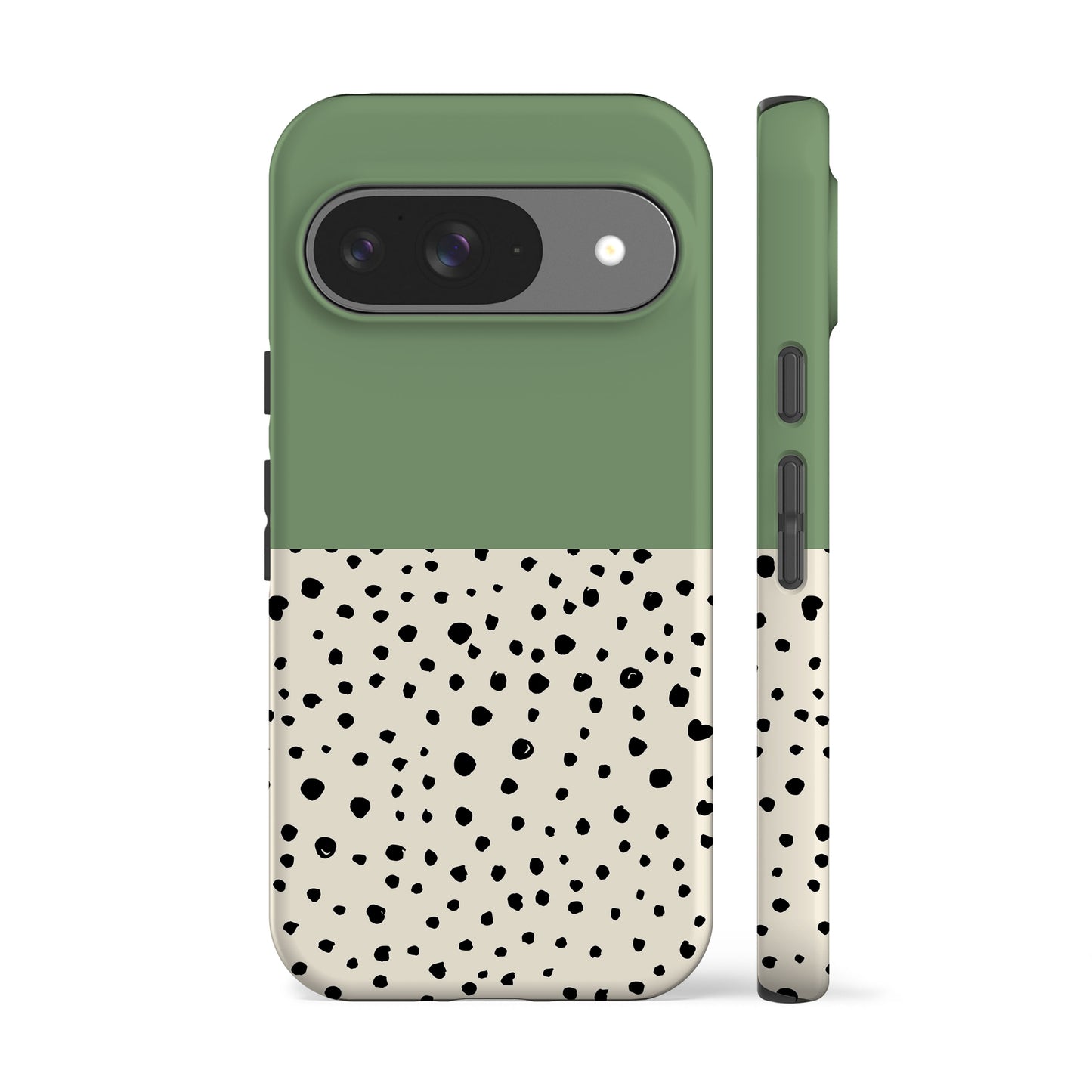 Liv Geo Dots Green Phone Case