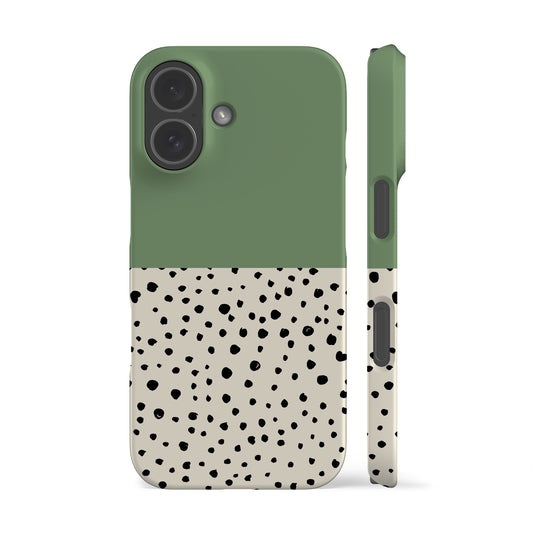 Liv Geo Dots Green Phone Case
