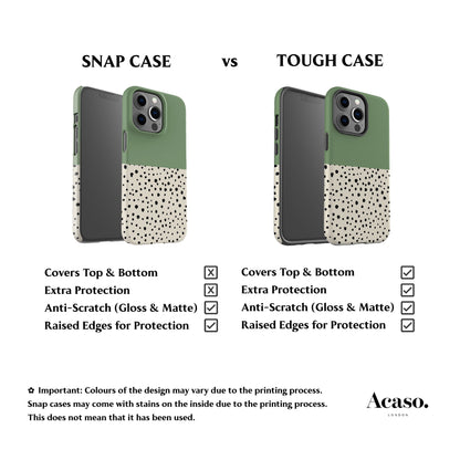 Liv Geo Dots Green Phone Case