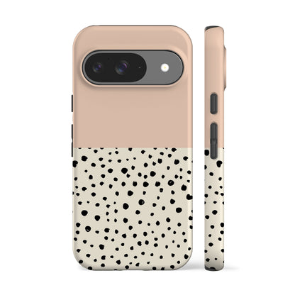Liv Geo Dots Peach Phone Case