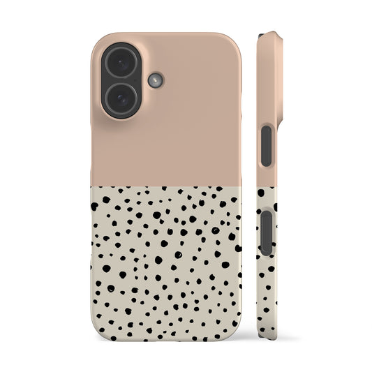 Liv Geo Dots Peach Phone Case