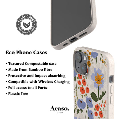 London Blossom Eco-Friendly Phone Case