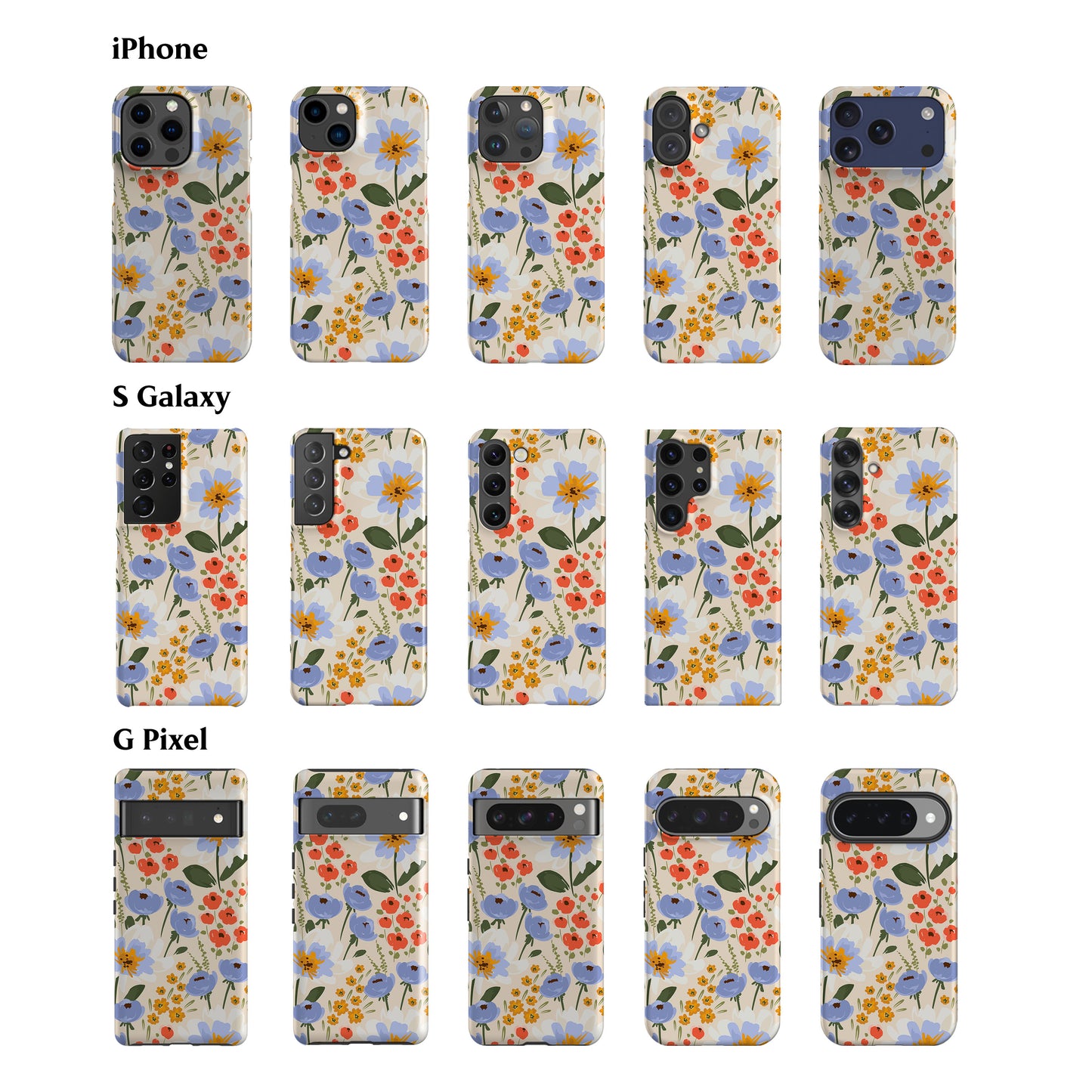 London Blossom Phone Case