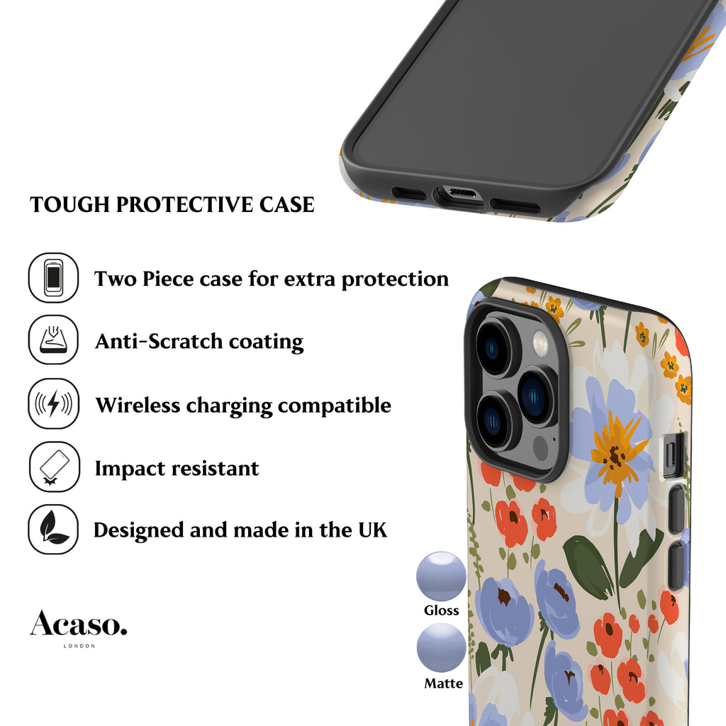 London Blossom Phone Case