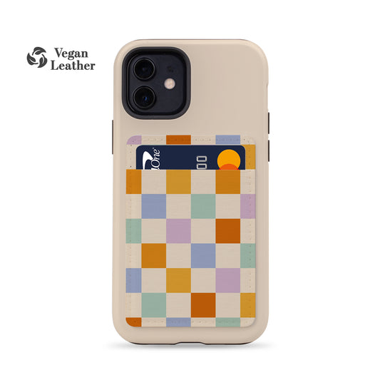 LARGE CHECKERED Multi Phone Wallet