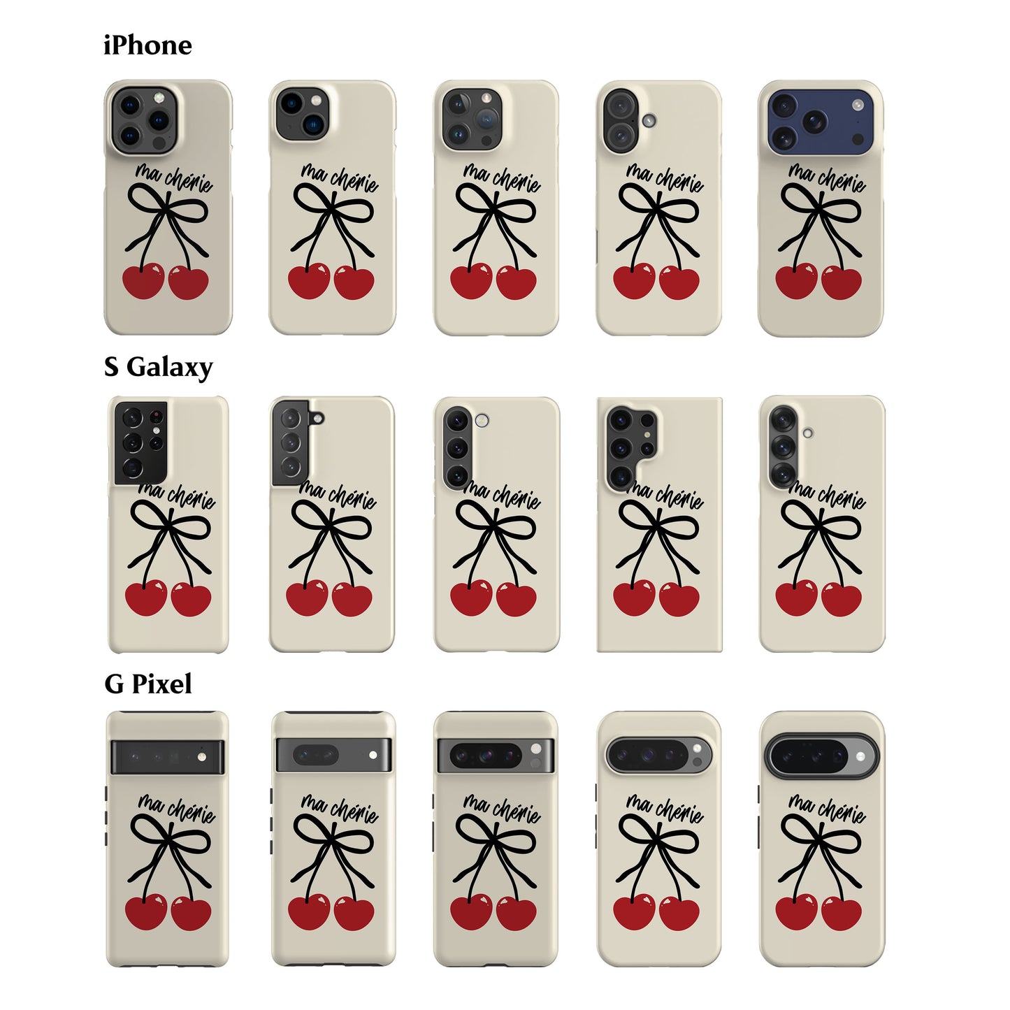 Ma Chérie Phone Case