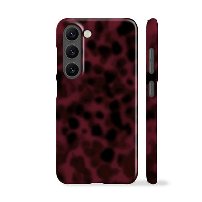Maroon Tortoise Phone Case