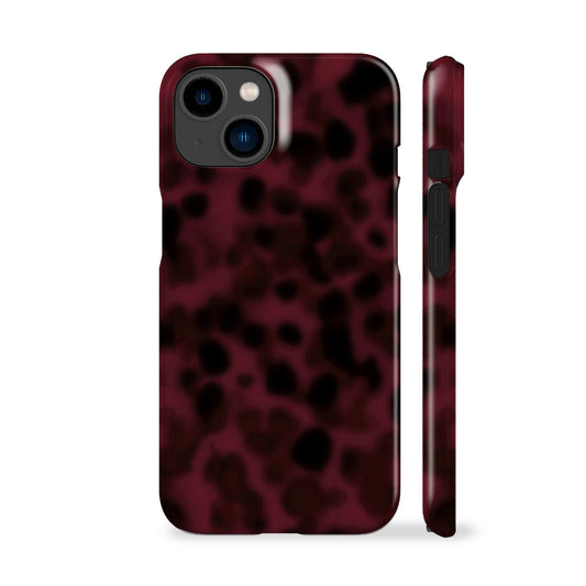 Maroon Tortoise Phone Case