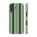 Matcha Berry Striped Phone Case