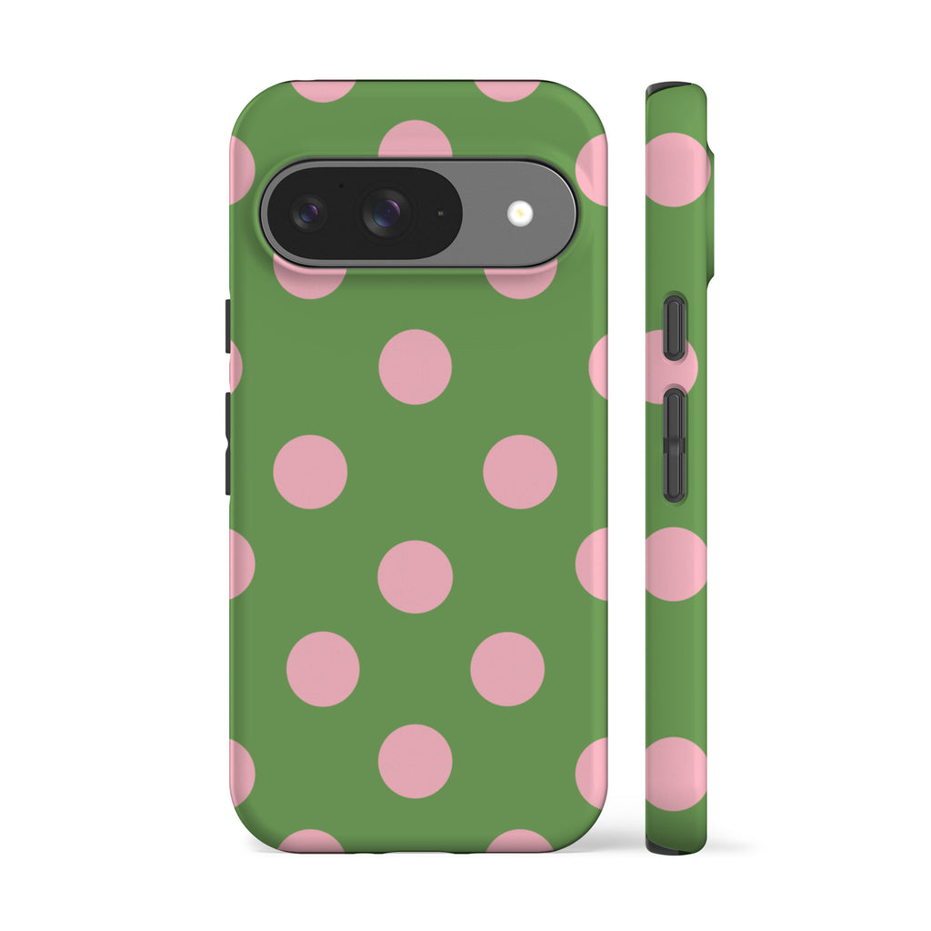 Matcha Polka Dot Phone Case