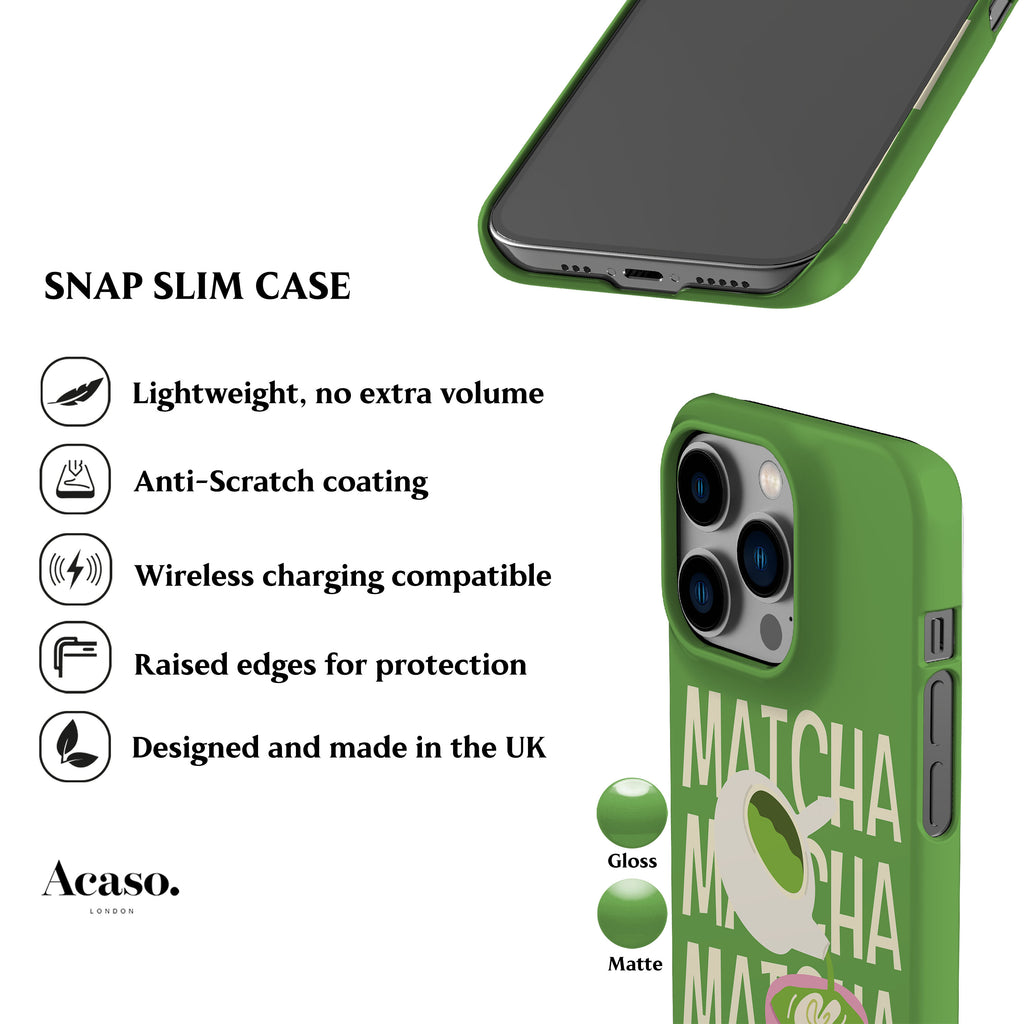 Matcha Green Phone Case