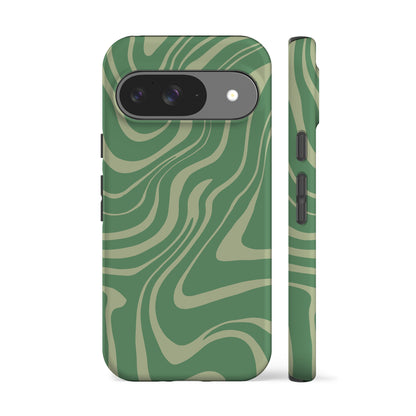 Matcha Swirl Phone Case