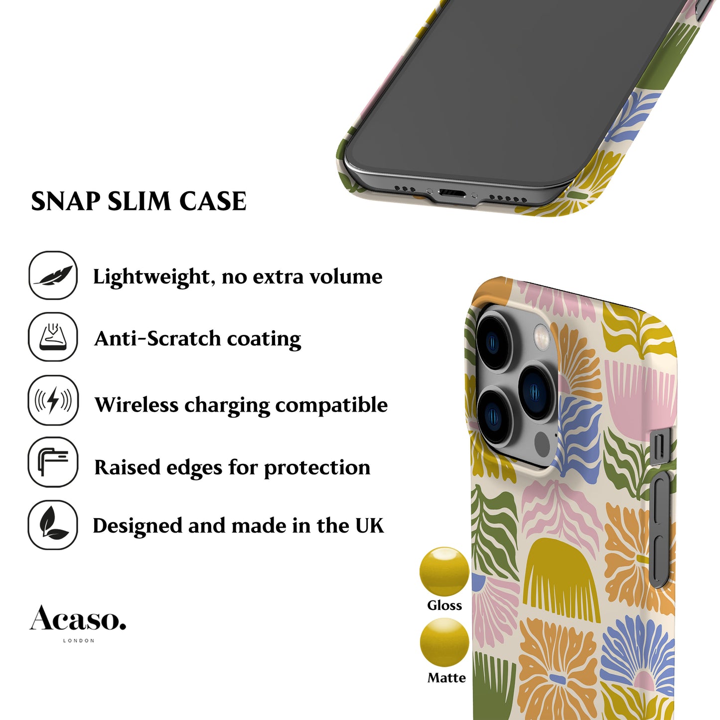 Matisse Flowers Phone Case