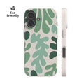Green Coral Leaf Eco-Friendly Phone Case