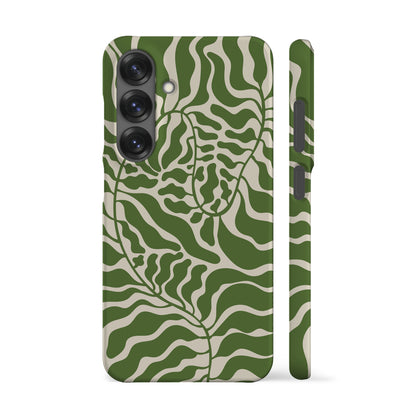 Matisse Leaves Moss Green Phone Case