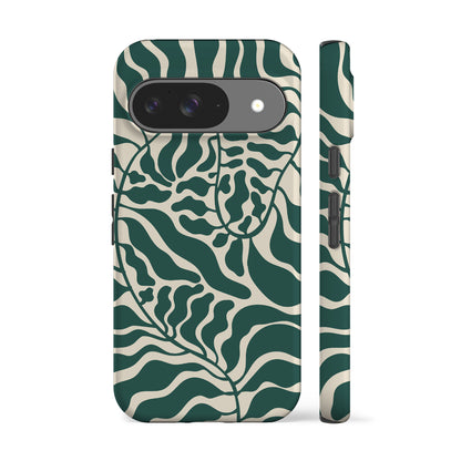Matisse Leaves Teal Phone Case