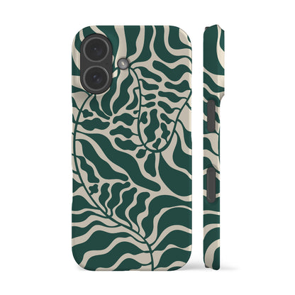 Matisse Leaves Teal Phone Case