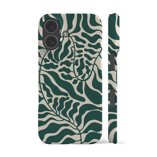 Matisse Leaves Teal Phone Case