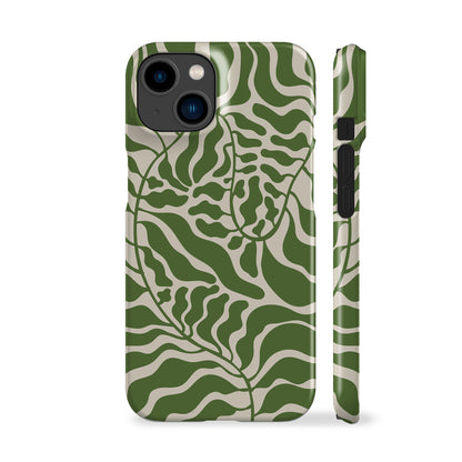 Matisse Leaves Moss Green Phone Case