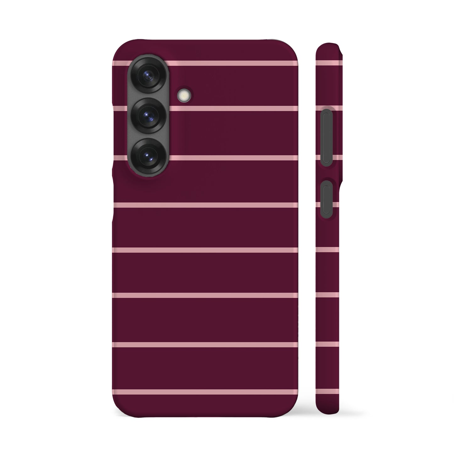 Mauve Landscape Striped Phone Case