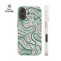 Maya Line Art Eco-Friendly Phone Case