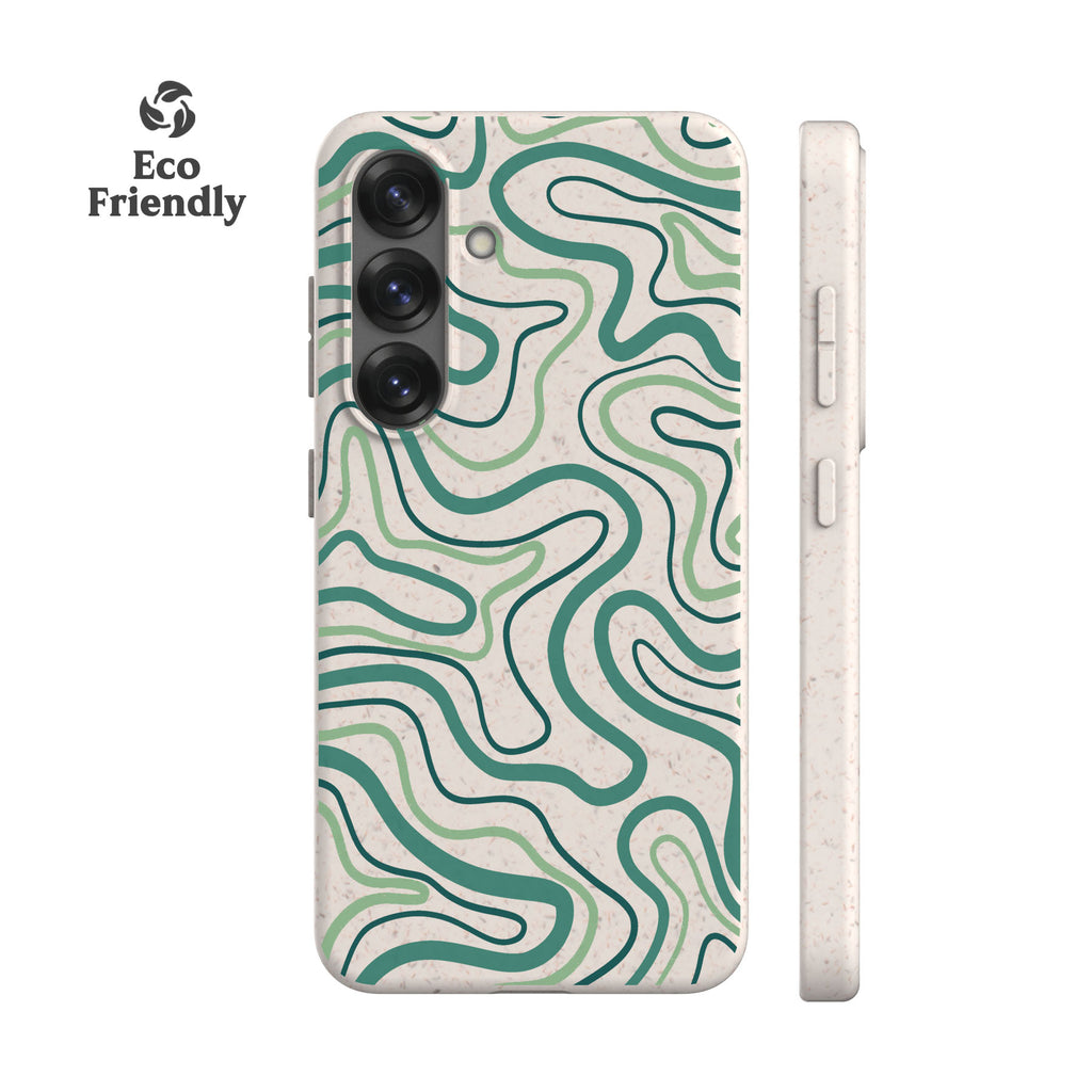 Maya Line Art Eco-Friendly Phone Case