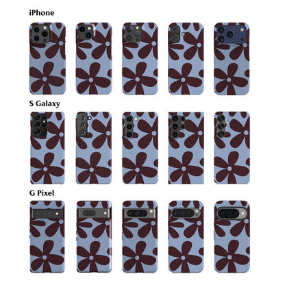 May Flowers Blue Phone Case