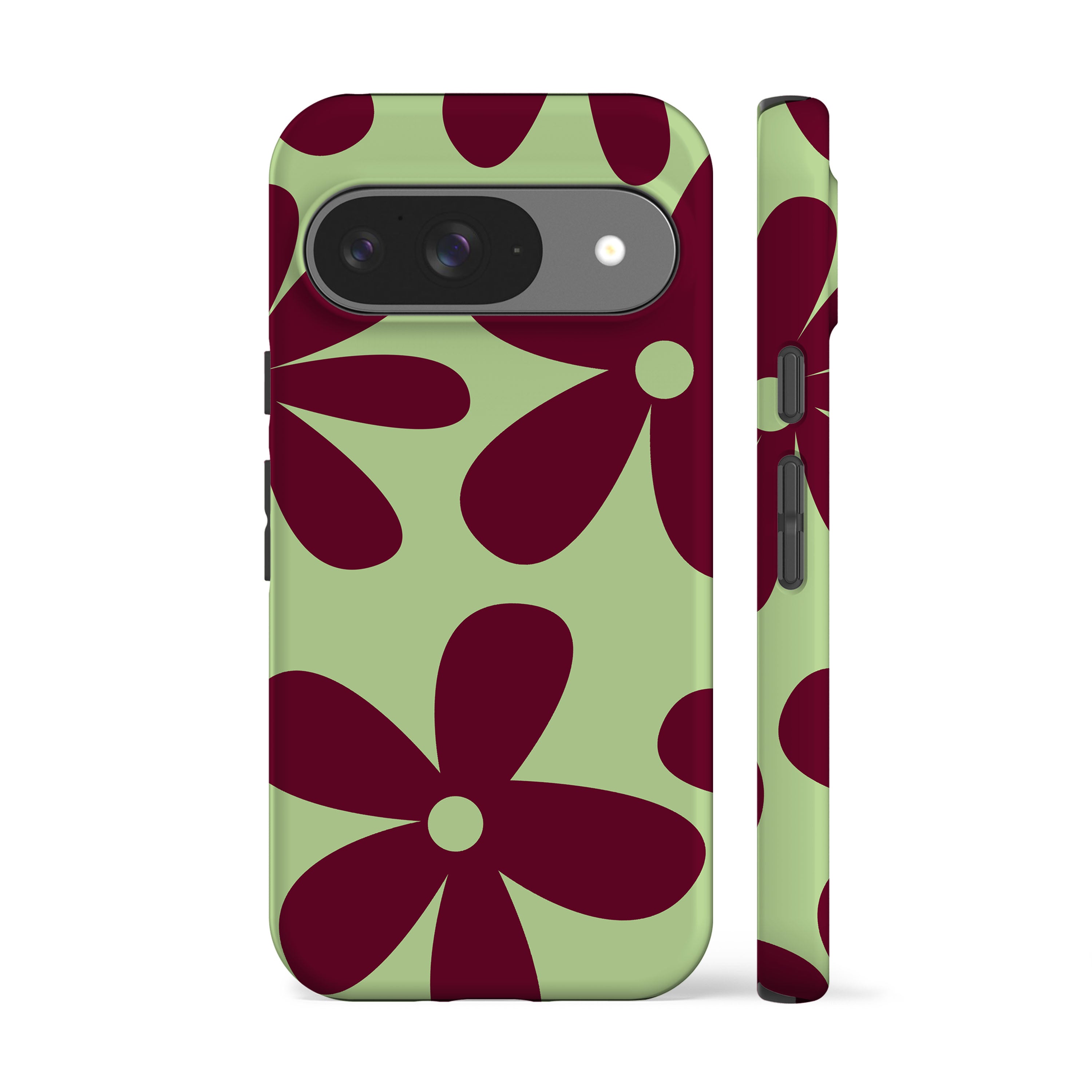 May Flowers Mint Green Phone Case