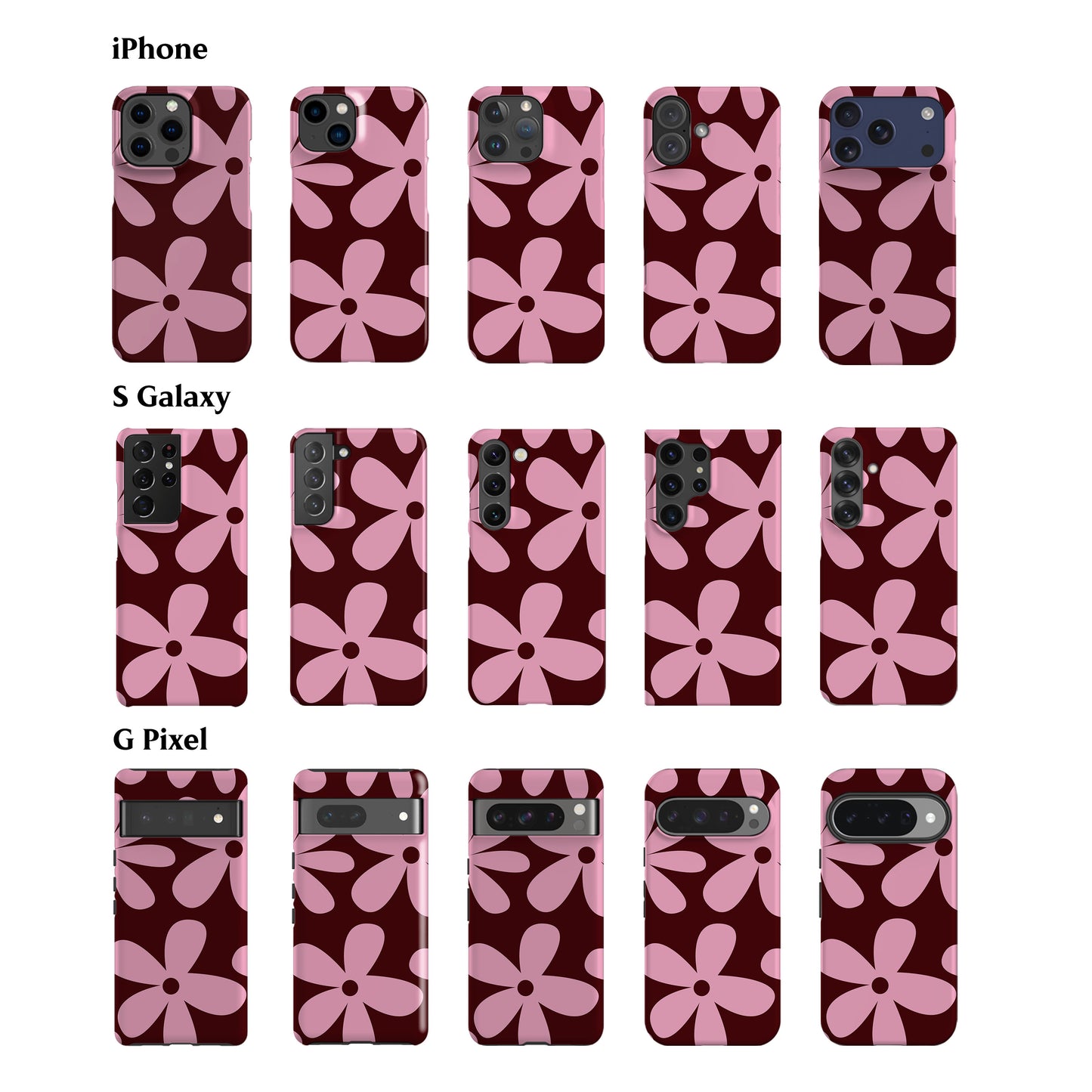 May Flowers Pink Phone Case