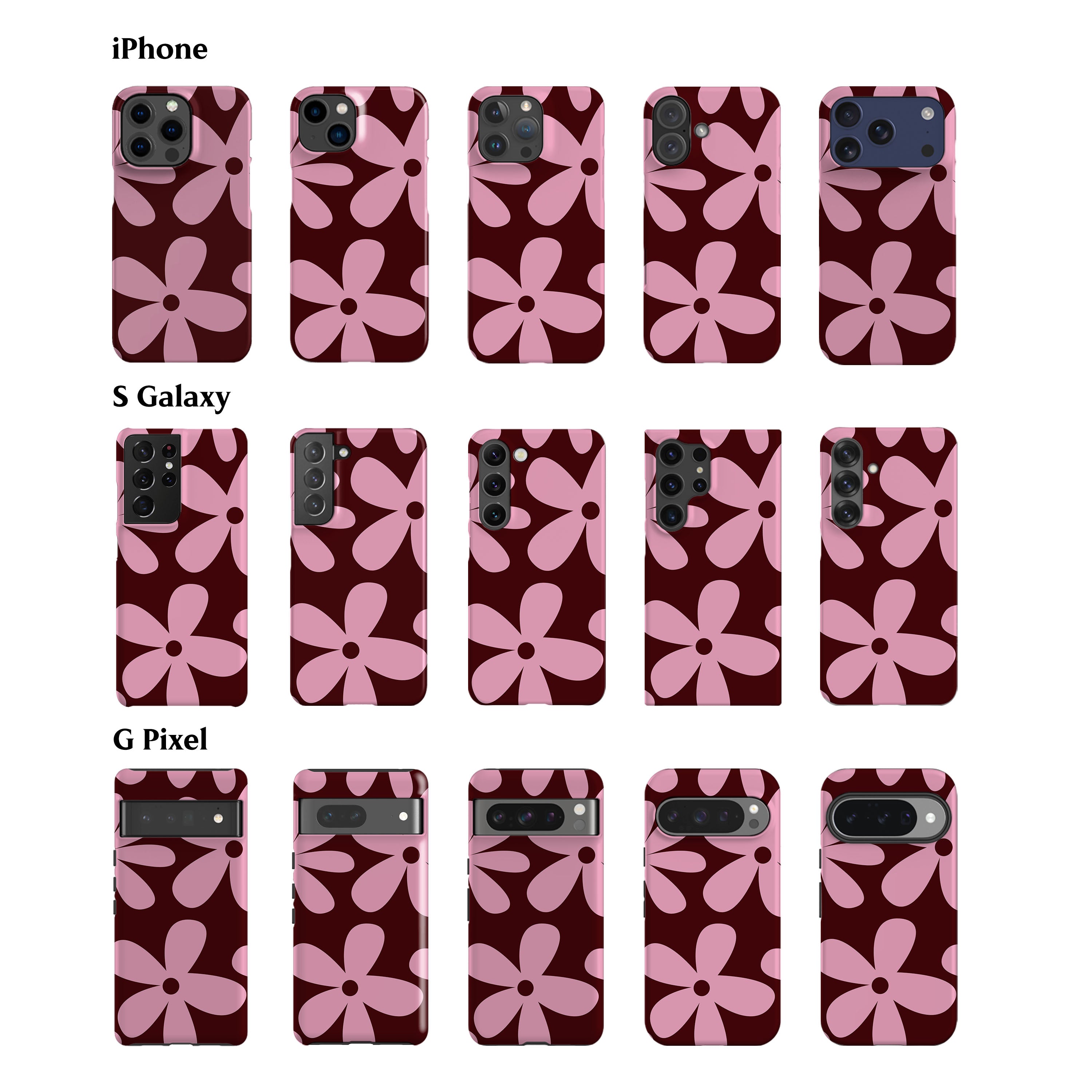 May Flowers Pink Phone Case