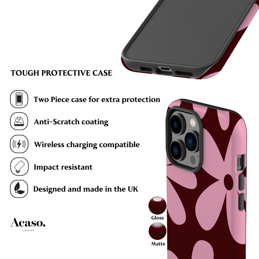 May Flowers Pink Phone Case