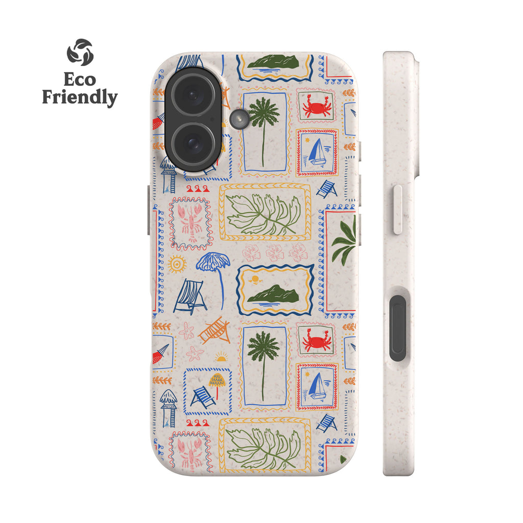 Mediterranean Summer Eco-Friendly Phone Case