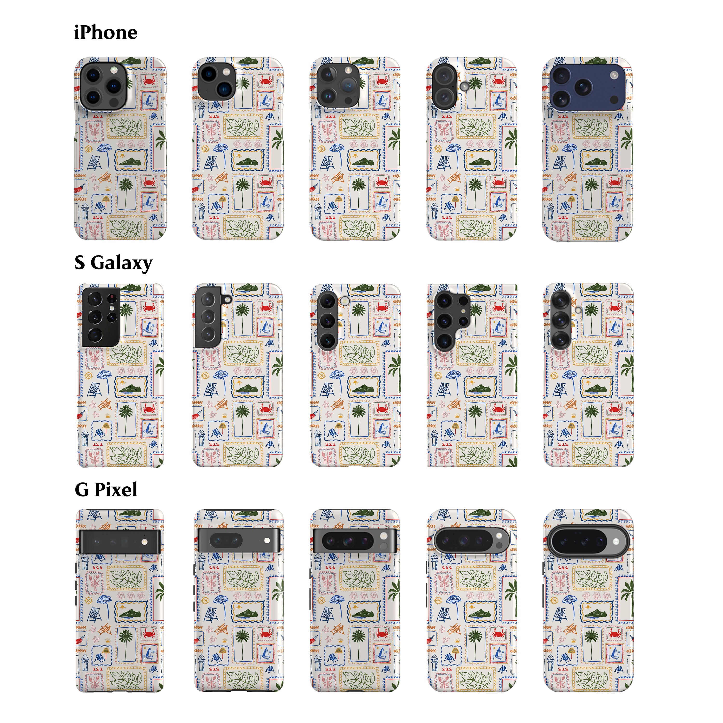 Mediterranean Summer Phone Case