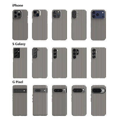 Menorca Black Stripes Phone Case