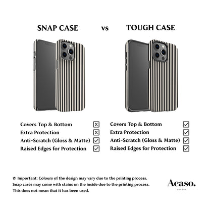 Menorca Black Stripes Phone Case