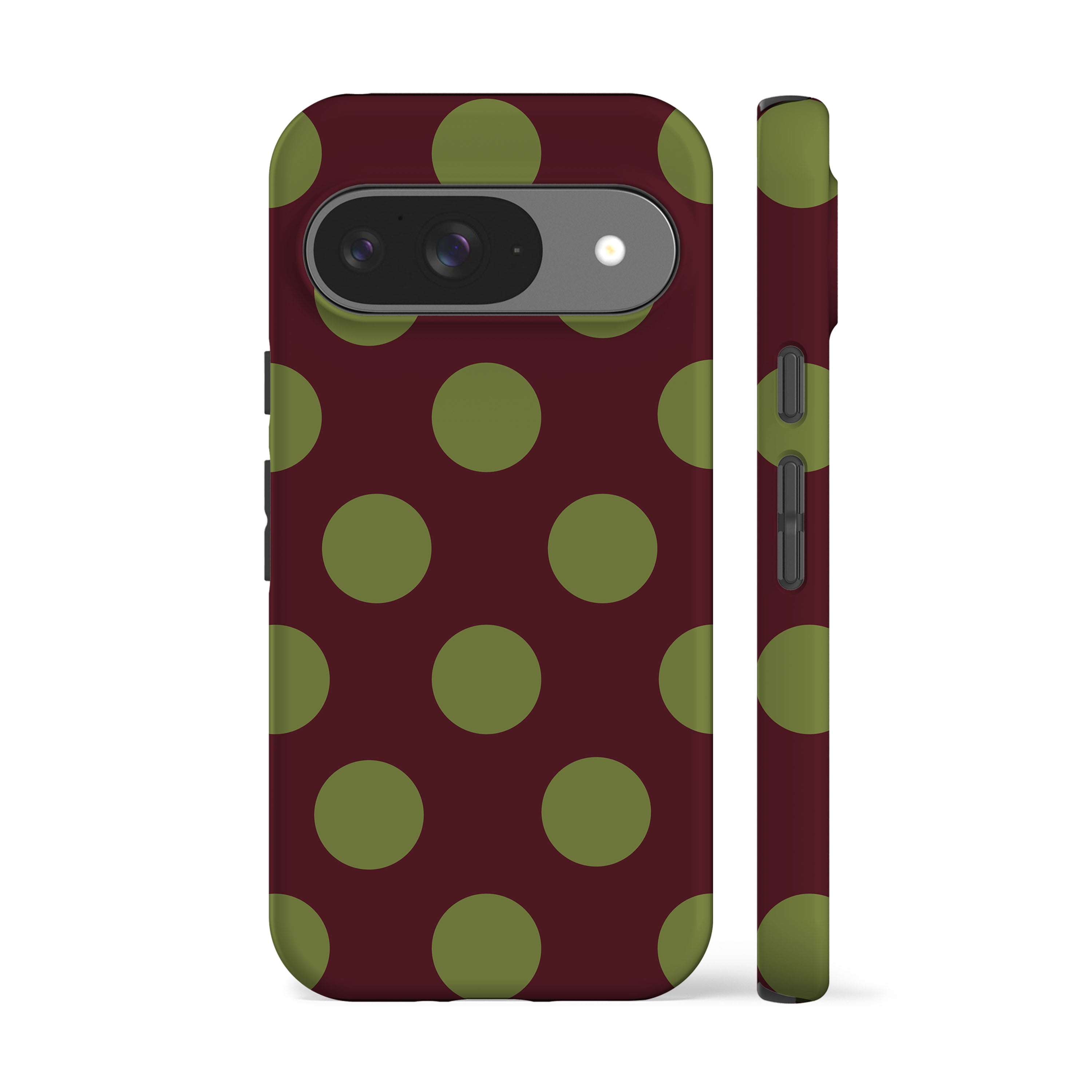 Merlot Dots Phone Case