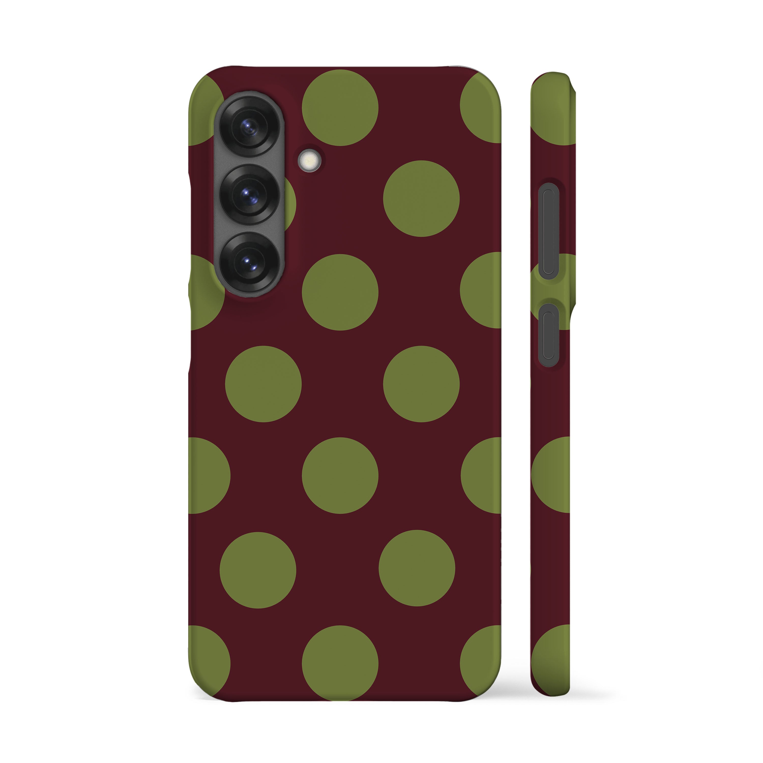 Merlot Dots Phone Case